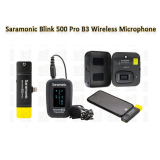 Saramonic Blink 500 Pro B3 Wireless Microphone For IOS - Saramonic